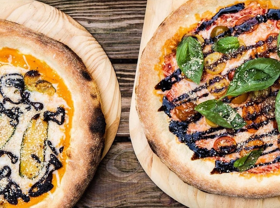 vegan pizzas